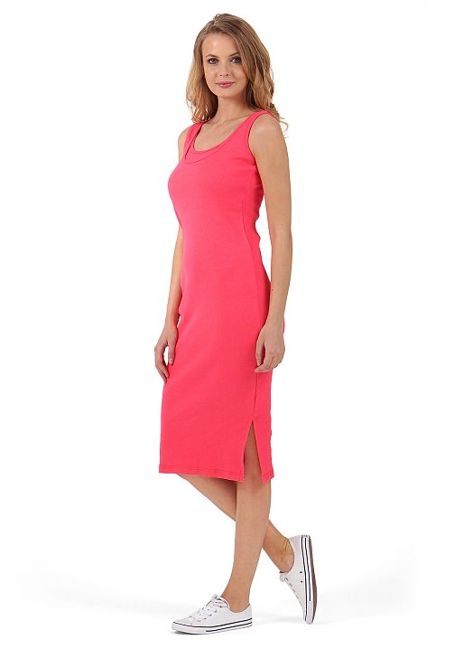 Платье Кашкорсе для беременных и кормящих розовый I Love Mum 3
