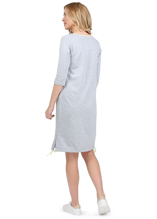 Платье Катрин для беременных серый меланж I Love Mum 3