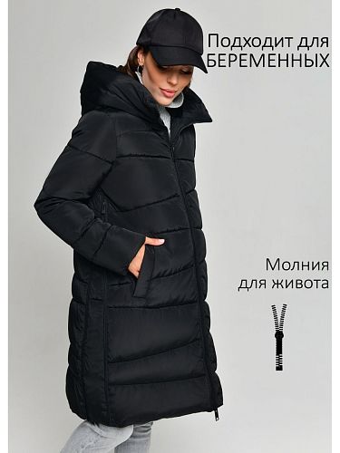 Куртка для беременных зимняя Глостер цвет черный  I Love Mum