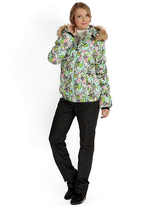 Куртка 2в1 зимн. Монако орхидеи для беременных I Love Mum 1
