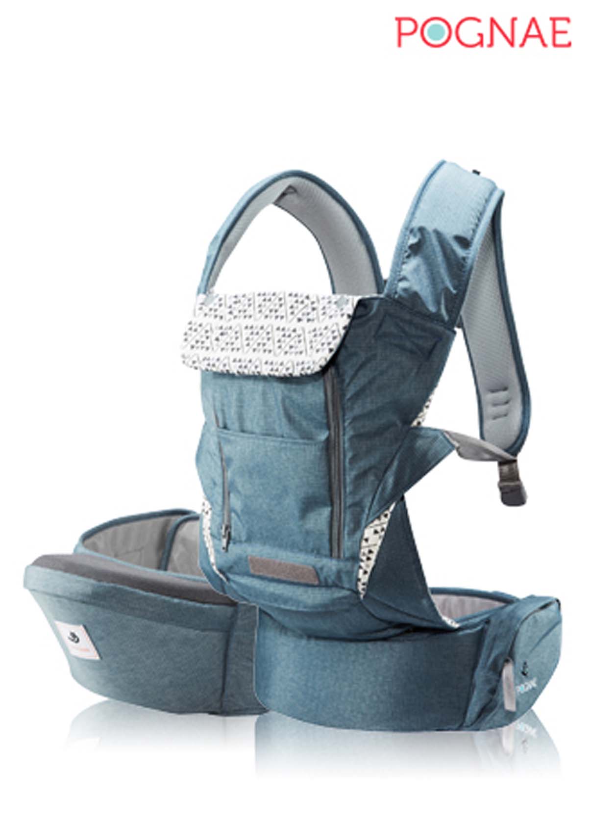 Эрго-рюкзак для новорожденных Ergo Baby Adapt - Navy Mini Dots