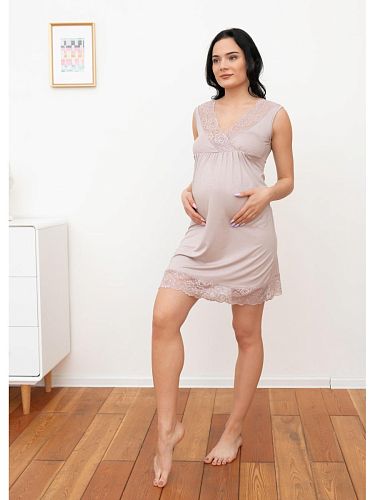 Сорочка домашняя одежда для беременных цвет   I Love Mum