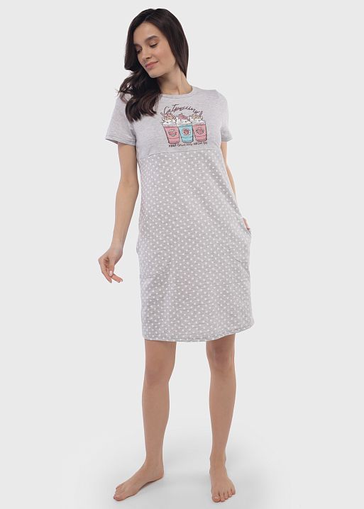 Ночная сорочка Тина для беременных и кормящих I Love Mum 4