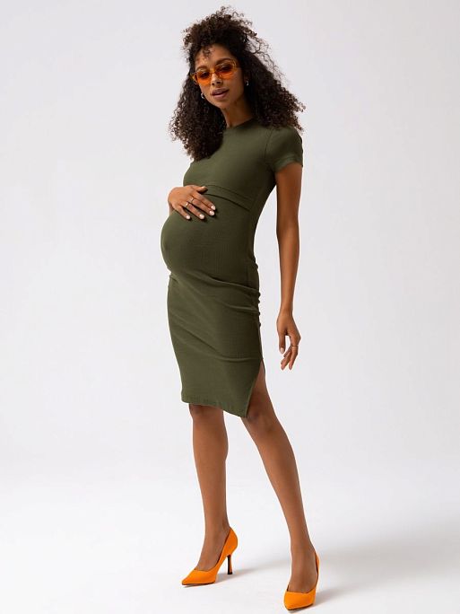 Платье для беременных и кормления летнее домашнее Бланш I Love Mum 8