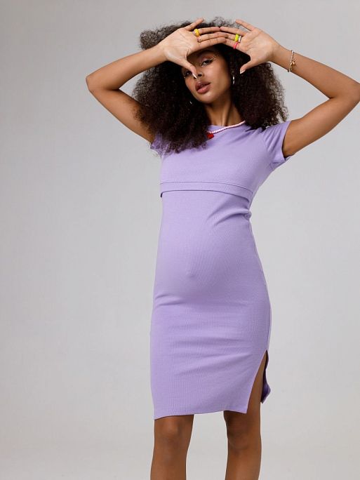 Платье для беременных и кормления летнее домашнее Бланш I Love Mum 7