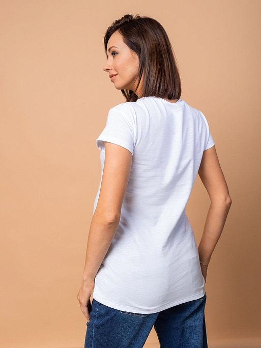 Футболка женская с принтом Руби I Love Mum 3