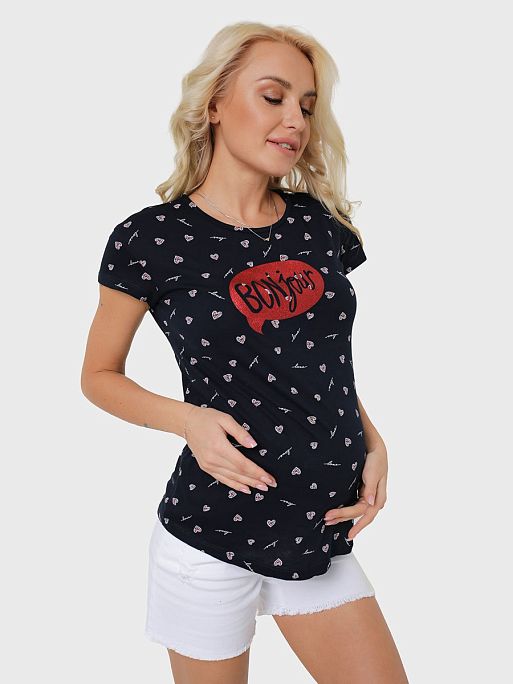 Футболка для беременных Фиджи с принтом одежда для беременных I Love Mum 1