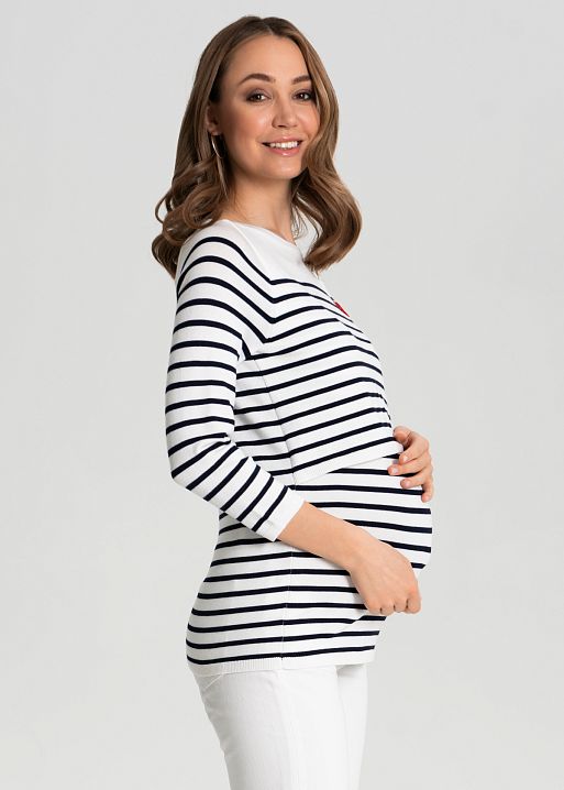 Джемпер Марина для беременных и кормящих I Love Mum 3