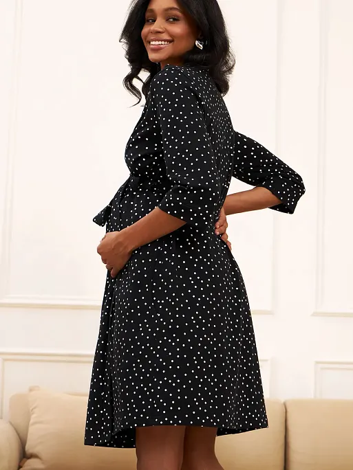 Халат и сорочка для беременных и кормящих в роддом I Love Mum 2