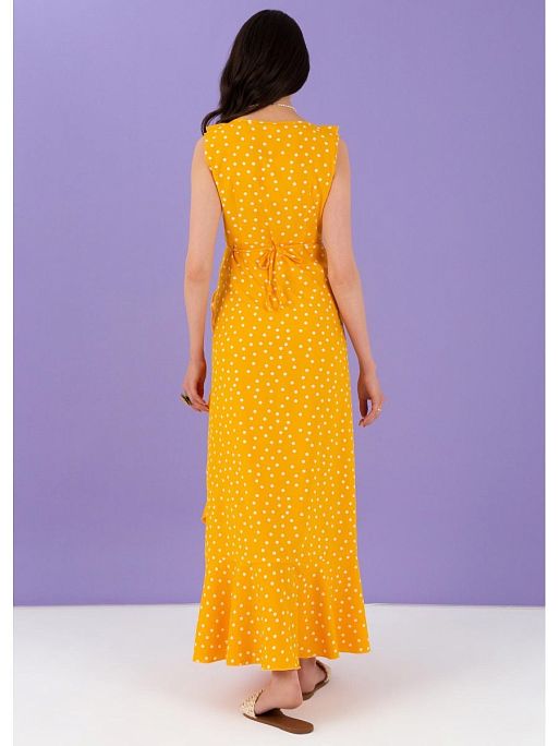 Платье для беременных женское Василиса; цвет: шафрановый 2 Платье для беременных женское Василиса I Love Mum 2