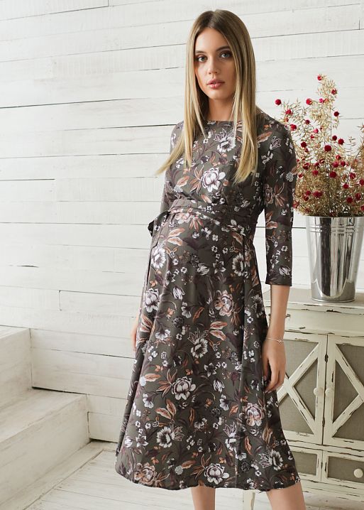Платье Ариэль для беременных и кормящих I Love Mum 1