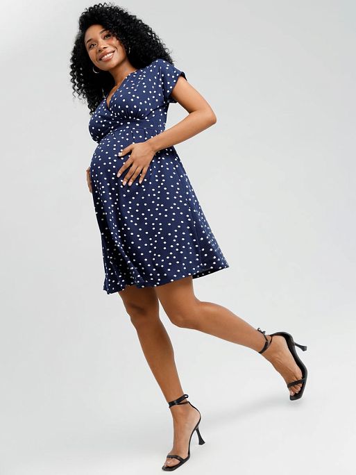Платье для беременных и кормления Анита I Love Mum 4