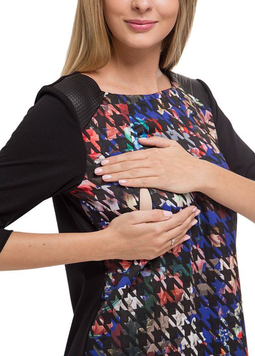 Платье Рокси черное для беременных и кормящих I Love Mum 3