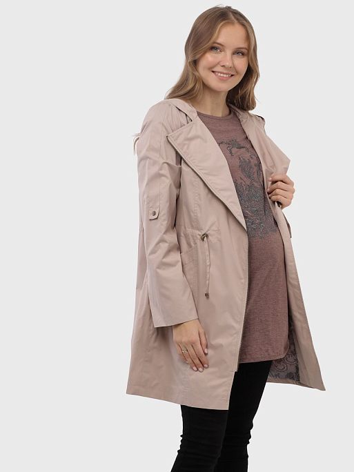 Плащ с капюшоном для беременных Кэмбридж I Love Mum 1