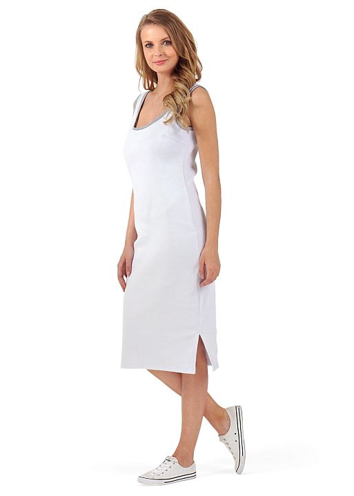 Платье Аврил для беременных белый I Love Mum 3