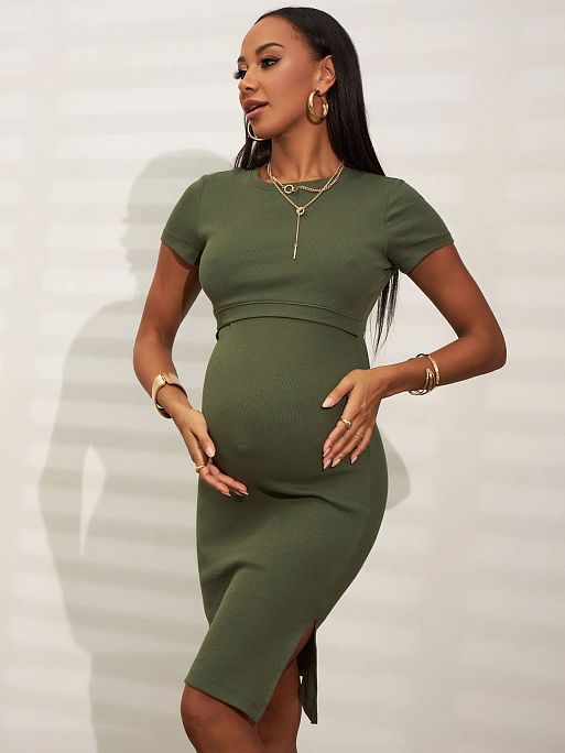 Платье лапша для беременных и кормящих Бланш I Love Mum 5
