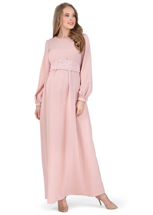 Платье Ванесса для беременных розовый I Love Mum 2