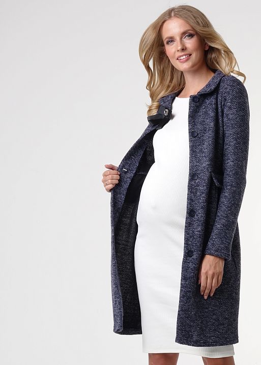 Пальто трикотажное Терра для беременных и кормящих I Love Mum 2