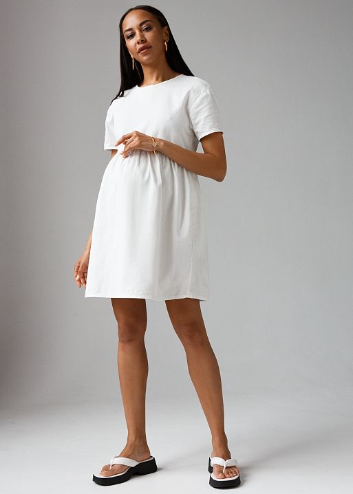 Платье джинсовое Эльза для беременных I Love Mum 2