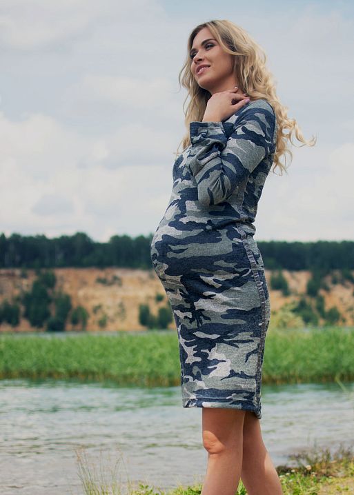 Платье Сидни для беременных и кормящих I Love Mum 2