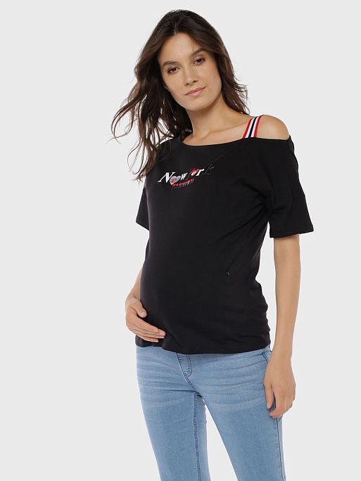 Футболка для беременных и кормления Ванесса с принтом топ одежда для беременных и кормящих I Love Mum 2