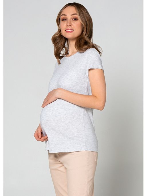 Футболка для беременных Эмилия Домашняя одежда для будущих мам Товары вещи в роддом на весну лето I Love Mum 2