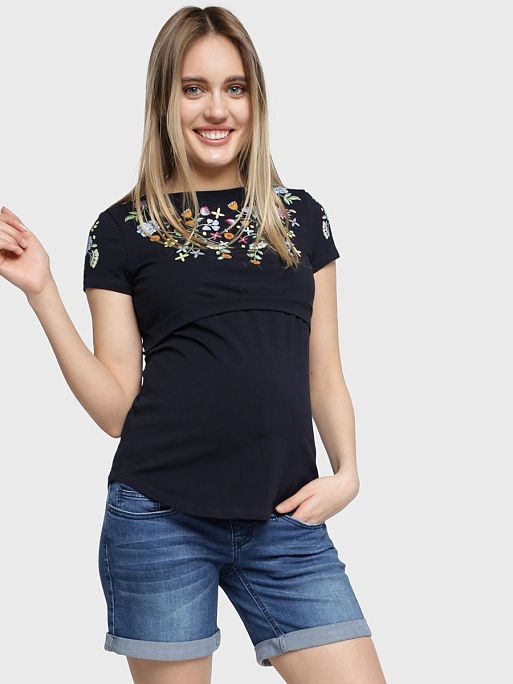 Футболка женская с принтом Дэйзи I Love Mum 1