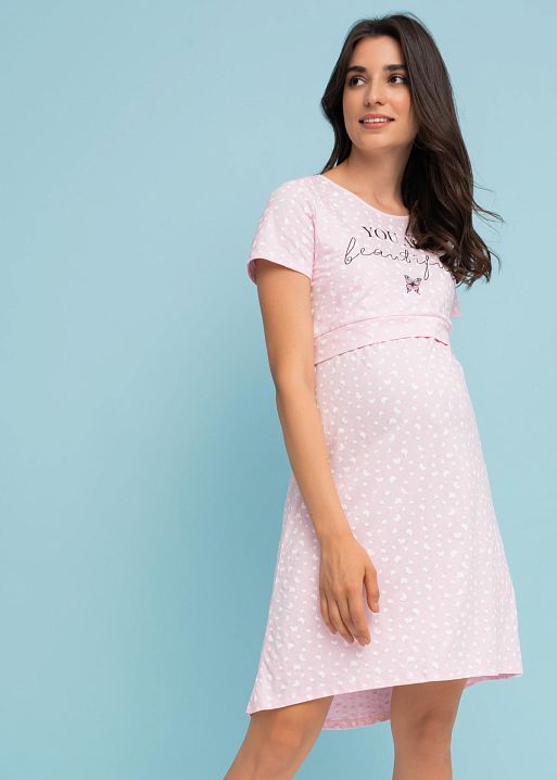 Ночная сорочка Джейн для беременных и кормящих I Love Mum 1