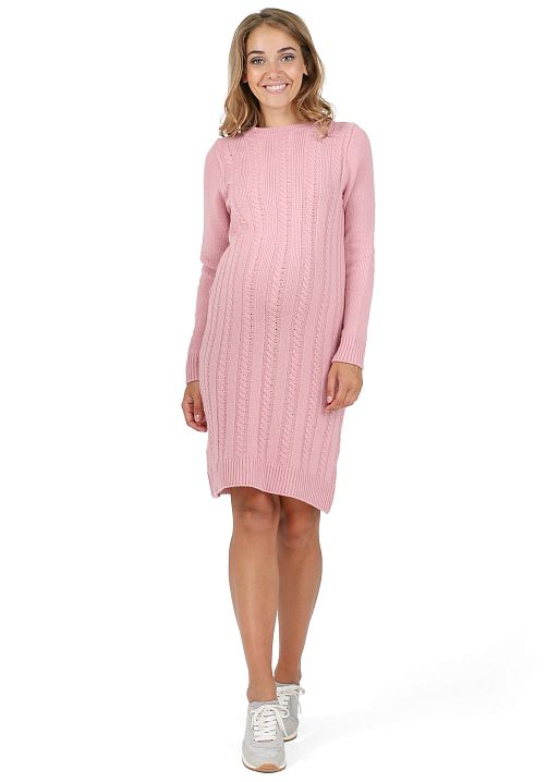 Платье Милабель для беременных пыльно розовый I Love Mum 1