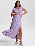 Платье для беременных и кормящих Лианель цвет лиловый I Love Mum