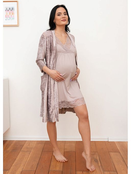 Сорочка домашняя одежда для беременных I Love Mum 3