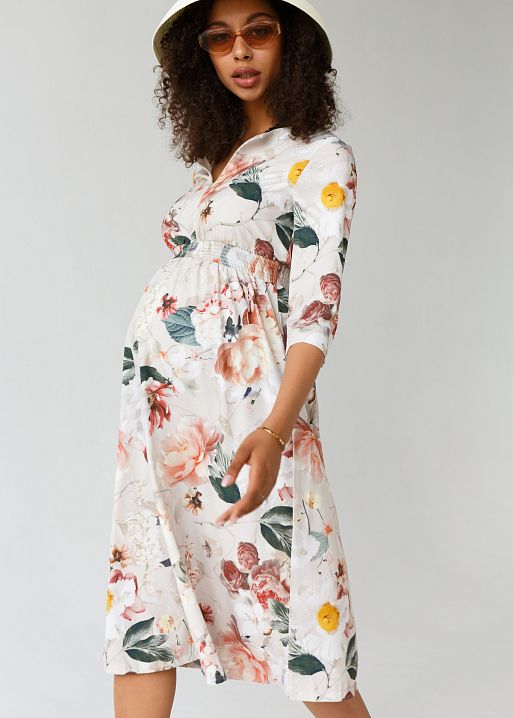 Платье Альба для беременных и кормящих I Love Mum 2