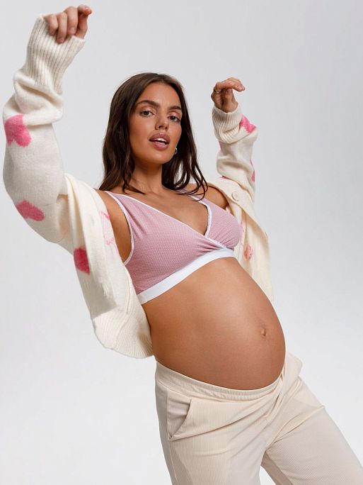 Топ для беременных и кормящих Энджел набор 2 шт I Love Mum 21