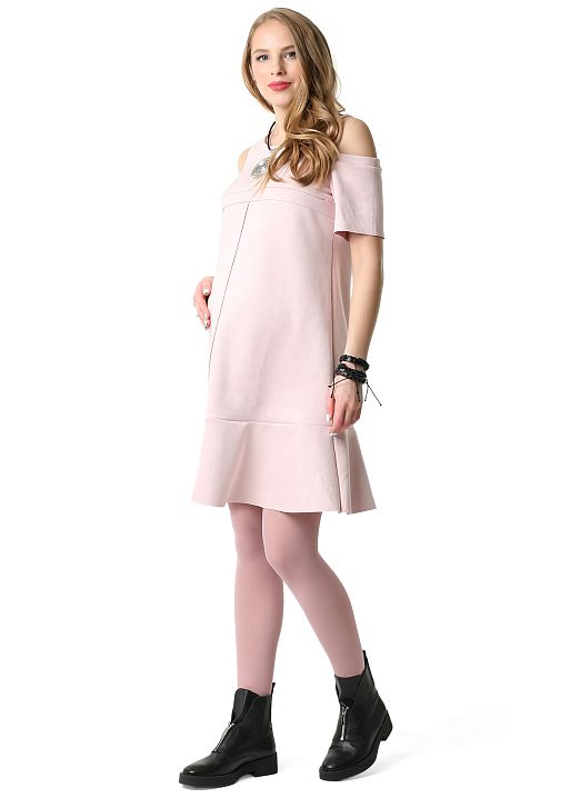 Платье Кассандра для беременных и кормящих св. розовый I Love Mum 1
