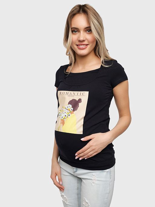 Футболка для беременных и кормления Агна I Love Mum 1