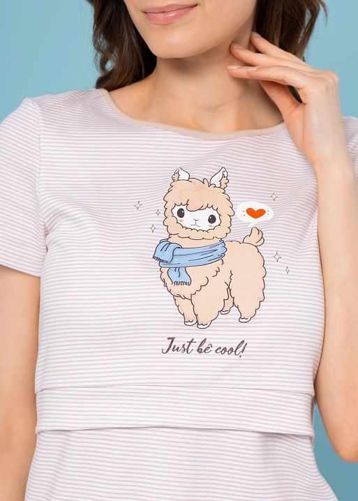 Ночная сорочка Мелана для беременных и кормящих I Love Mum 4