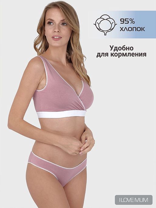 Комплект белья женского с топом Джудит I Love Mum 1