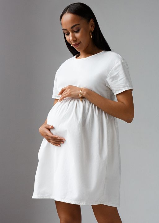 Платье джинсовое Эльза для беременных I Love Mum 7