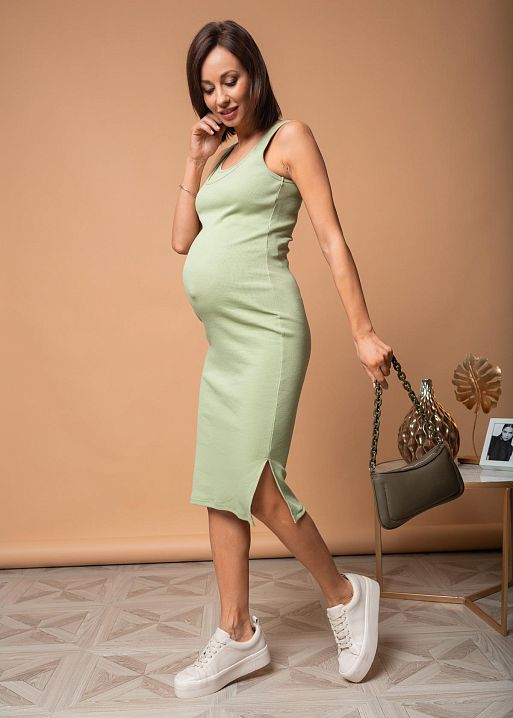 Платье Кашкорсе для беременных и кормящих I Love Mum 2