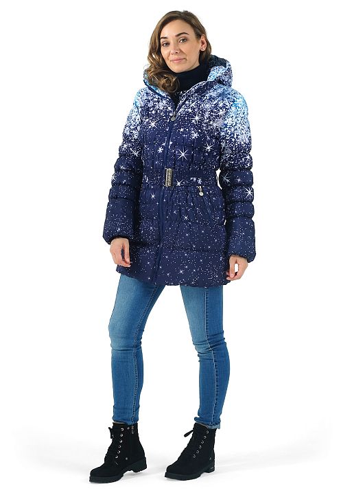 Куртка 2в1 зимн. Мальта ночные звезды для беременных I Love Mum 1