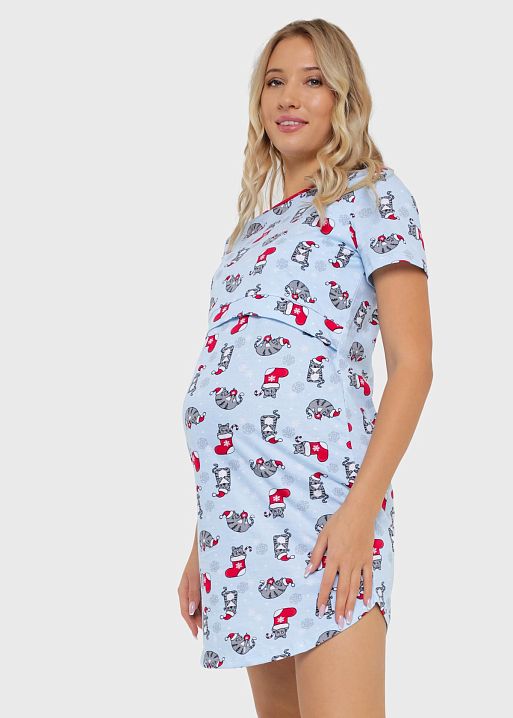 Ночная сорочка Мелания для беременных и кормящих I Love Mum 4