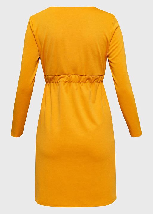 Платье "Уитни" для беременных и кормящих; цвет: шафран (ss21) 6