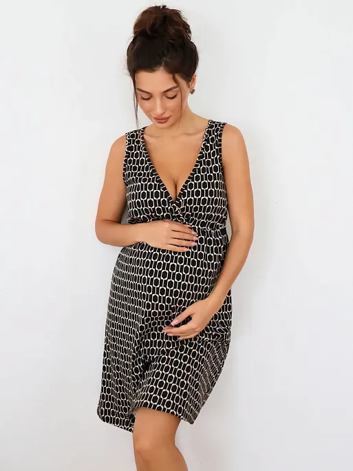 Халат и сорочка для беременных и кормящих в роддом I Love Mum 15