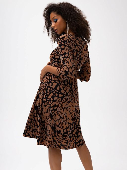 Платье для беременных и кормящих нарядное Ариэль I Love Mum 6