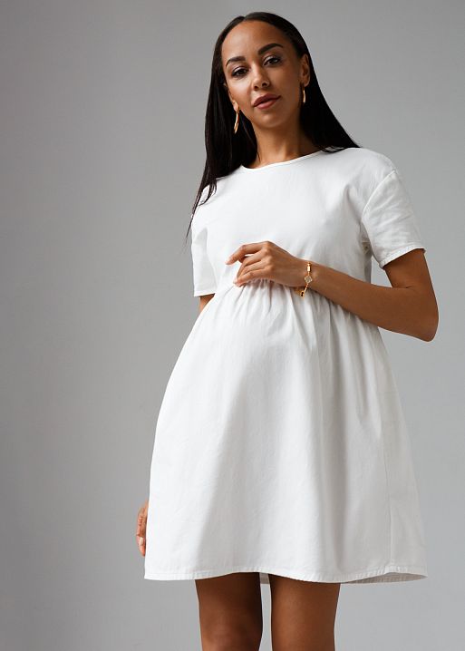 Платье джинсовое Эльза для беременных I Love Mum 1