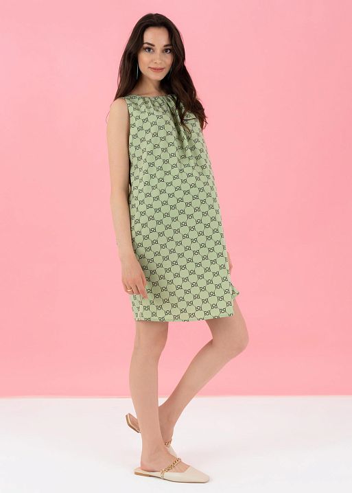 Платье "Джангл" для беременных; цвет: софтграсс (ss21) 2