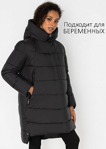 Куртка зимн.2в1 Монблан для беременных цвет черный   I Love Mum