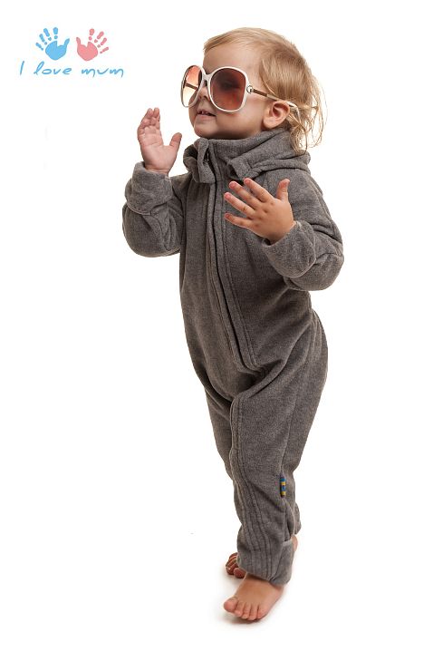 Комбинезон Классический темный меланж   I Love Mum 1