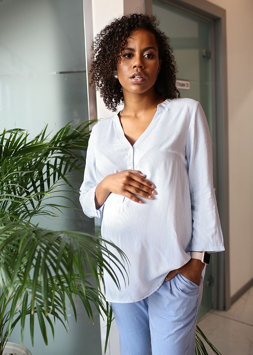 Блузка Девика для беременных и кормящих I Love Mum 4