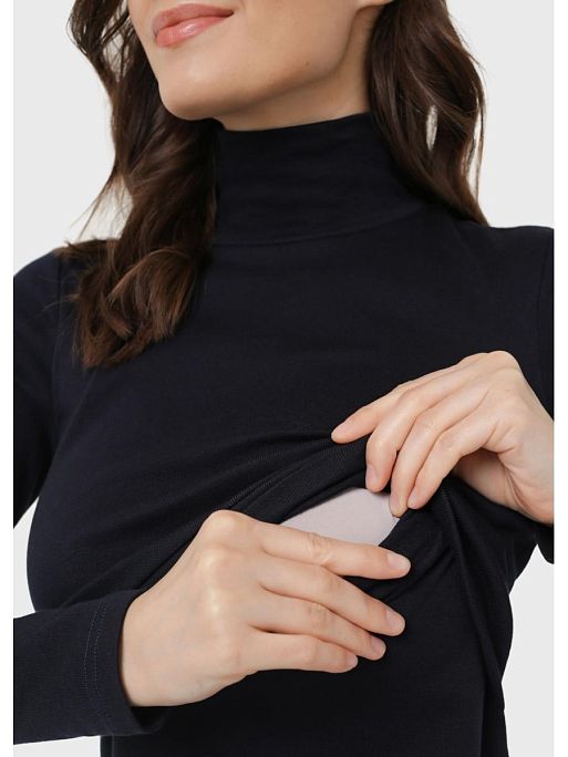 Платье для беременных и кормящих Анисия; цвет: синий 2 Платье для беременных и кормящих Анисия I Love Mum 2